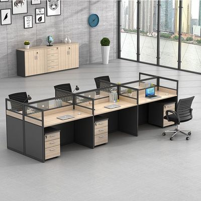 Estação de trabalho de cubículo Móveis de escritório Divisões de secretária e escritório de coworking MFC